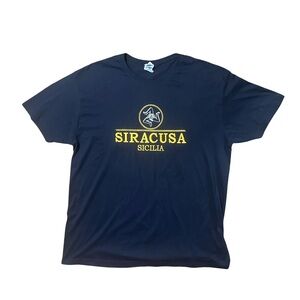Sicilia Navy Blue T-Shirt Size XL